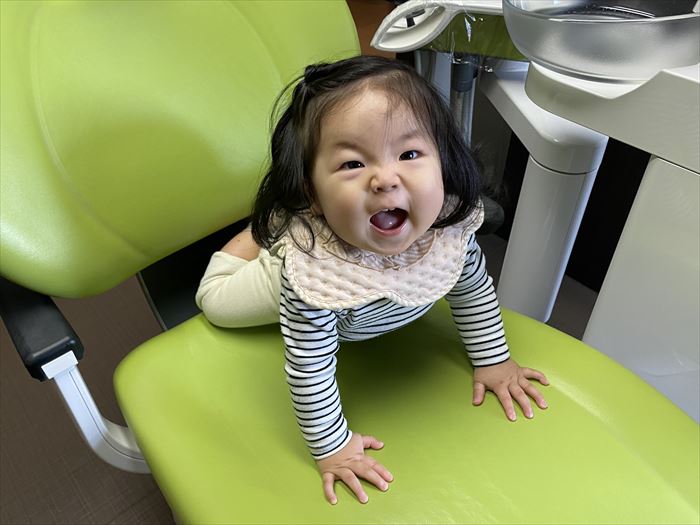 満1歳の赤ちゃんのおくち 乳歯 2024.02.15