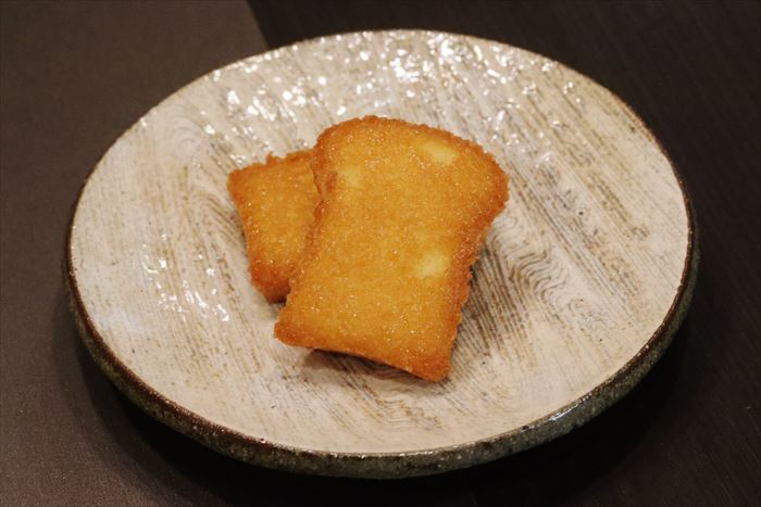 Ivorish さんの フレンチトーストフィナンシェ中身の写真